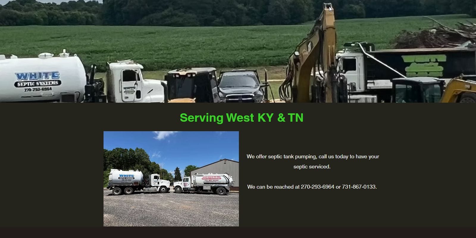 White Excavating & Septic Systems